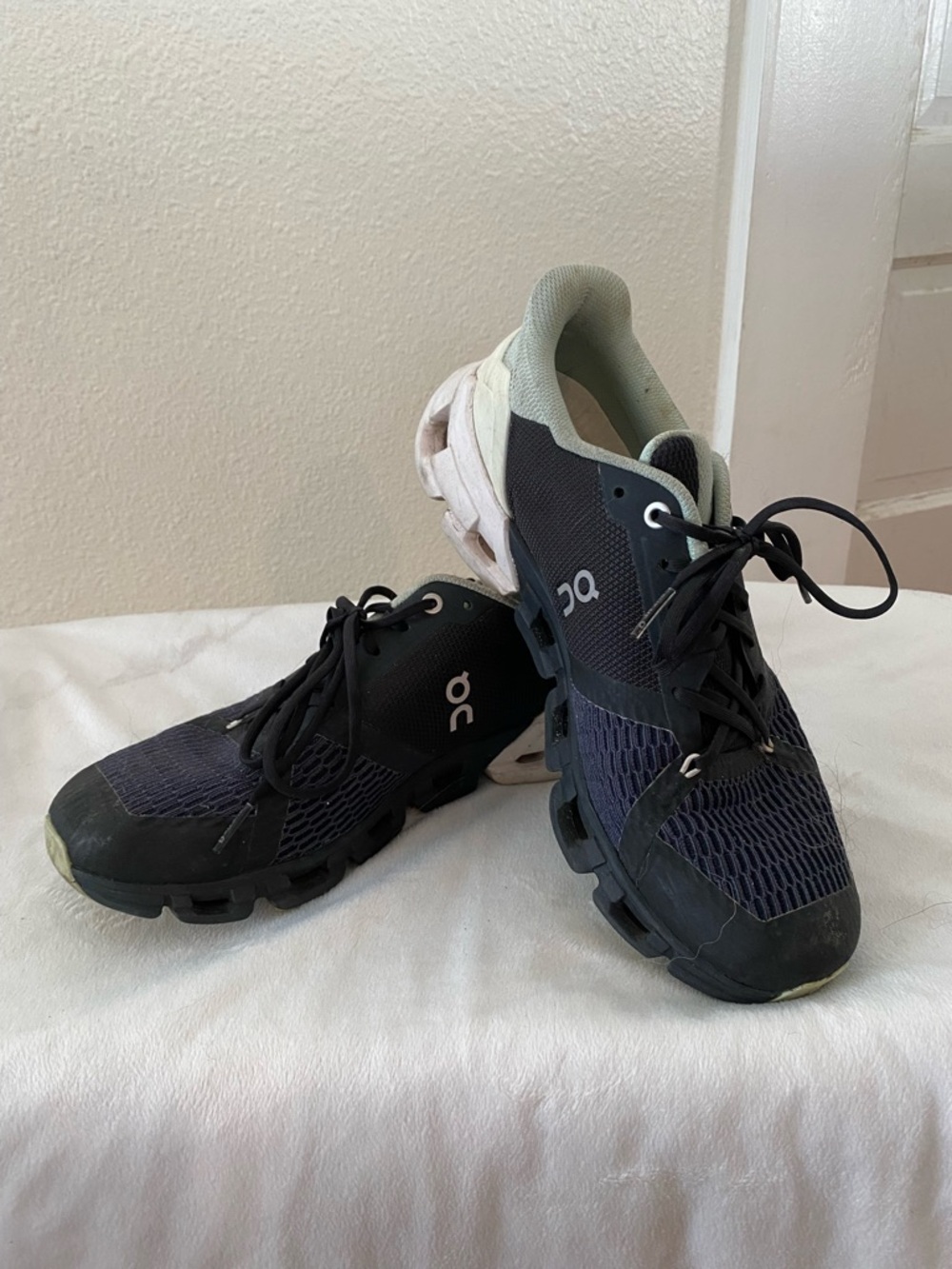 On Running Men’s Athletic Shoes - Black and White